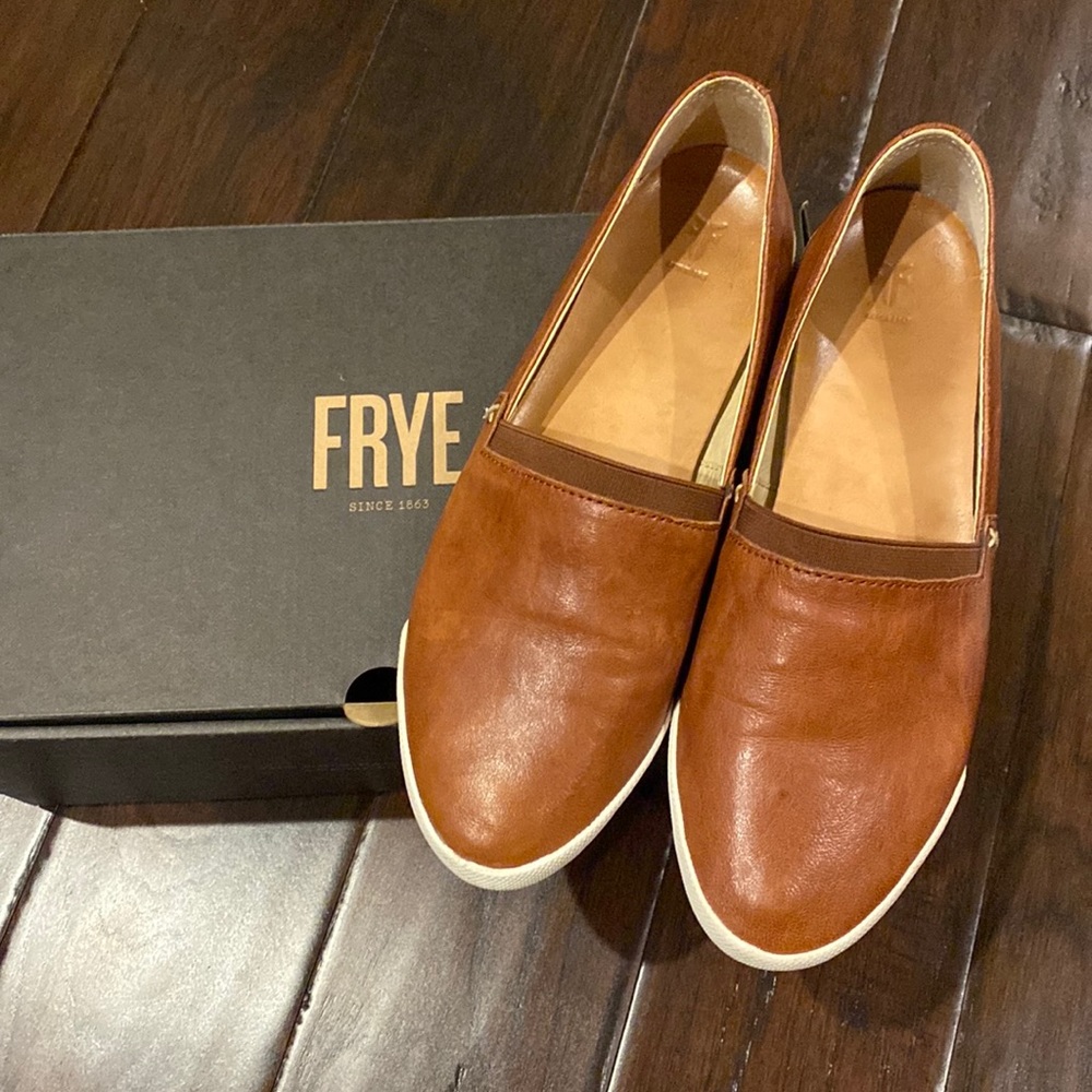 Frye slip on shoes